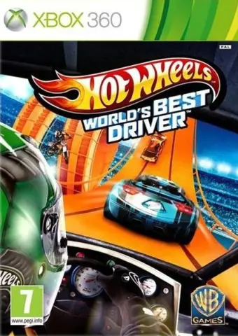 Xbox 360 Hot Wheels: World's Best Driver обложки