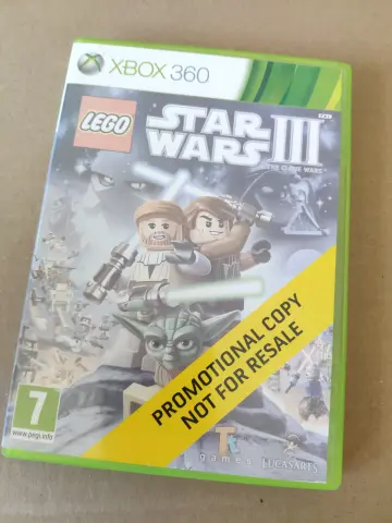 Xbox 360 LEGO Star Wars III: The Clone Wars Promotional Copy cover