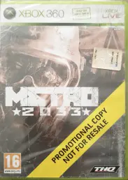 Xbox 360 Metro 2033 Promotional Copy
