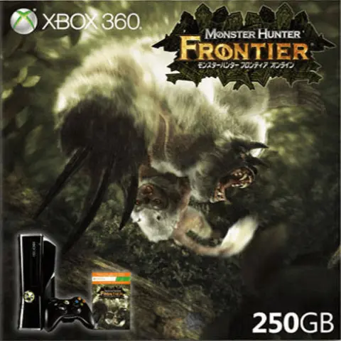 Xbox 360 Monster Hunter Frontier Online Trial Pack, 250GB kaas