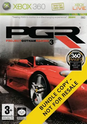 Xbox 360 Project Gotham Racing 3 kaas