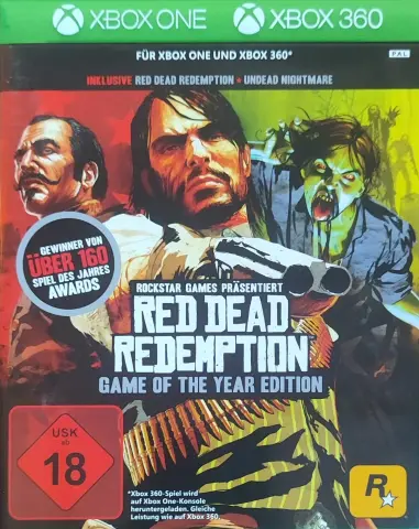 Xbox 360 Red Dead Redemption Game of the Year Edition kaas
