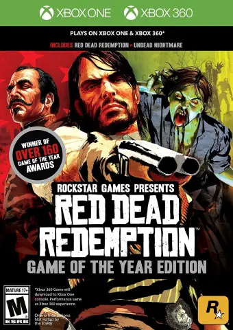 Xbox 360 Red Dead Redemption Game of the Year Edition cover