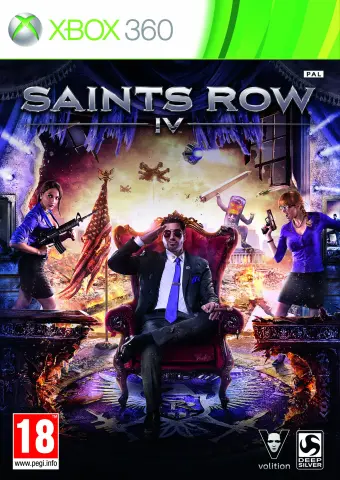 Xbox 360 Saints Row IV kaas