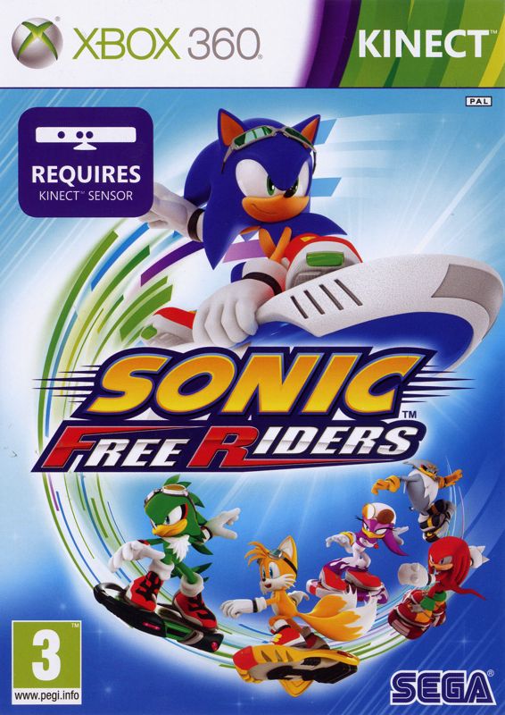 Xbox 360 Sonic Free Riders kaas