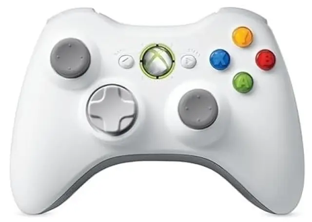 Xbox 360 Wireless Controller - White OEM kaas