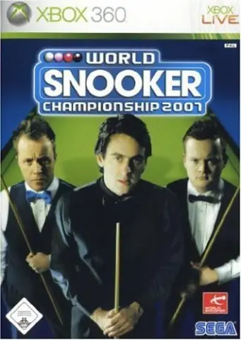 Xbox 360 World Snooker Championship 2007 kaas