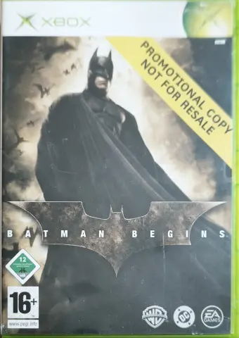 Xbox Batman Begins Promotional Copy kaas