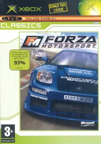Xbox Forza Motorsport kaas
