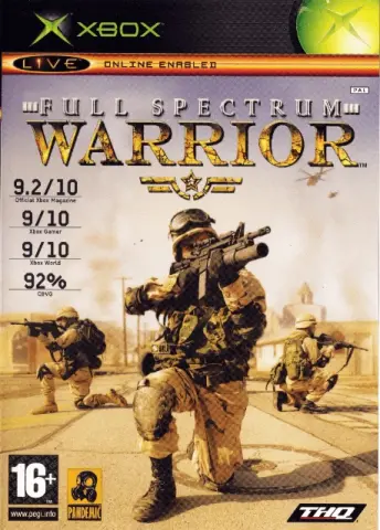 Xbox Full Spectrum Warrior kaas