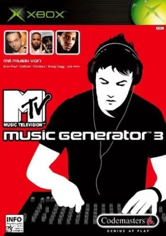 Xbox MTV Music Generator 3: This Is the Remix kaas
