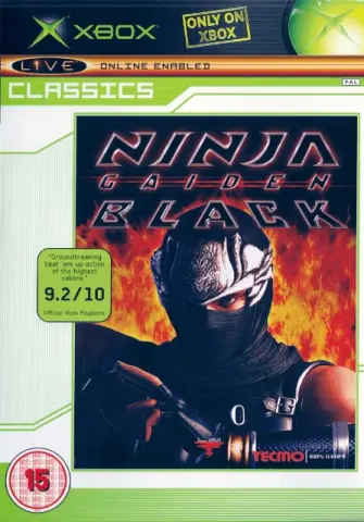 Xbox Ninja Gaiden Black kaas
