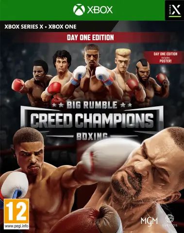 Xbox One Big Rumble Boxing: Creed Champions Day One Edition обложки