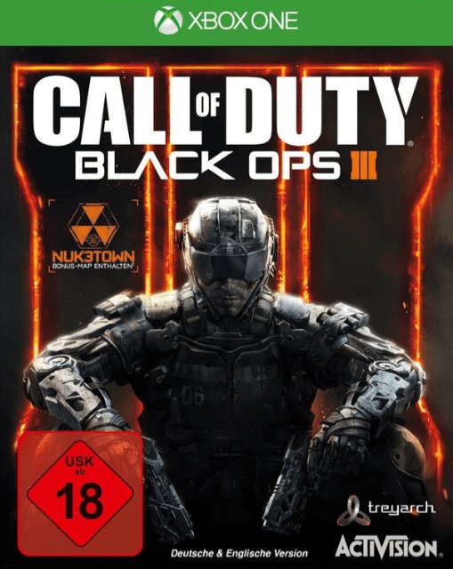 Xbox One Call of Duty: Black Ops III kaas