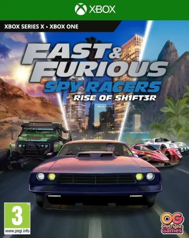 Xbox One Fast & Furious: Spy Racers Rise of SH1FT3R обложки