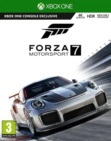 Xbox One Forza Motorsport 7 обложки