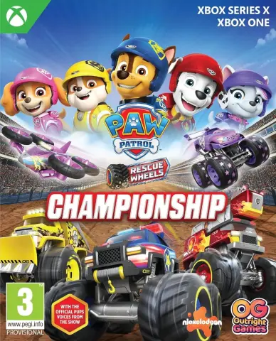 Xbox One PAW Patrol Rescue Wheels: Championship cover