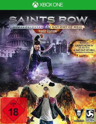 Xbox One Saints Row IV: Re-Elected and Gat Out of Hell First Edition kaas