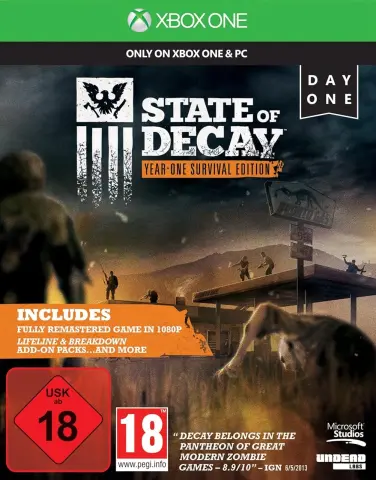 Xbox One State of Decay Year-One Survival Edition kaas