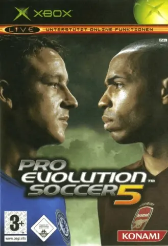 Xbox Pro Evolution Soccer 5 cover