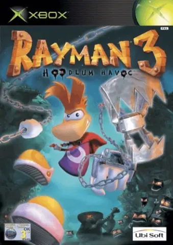 Xbox Rayman 3: Hoodlum Havoc kaas