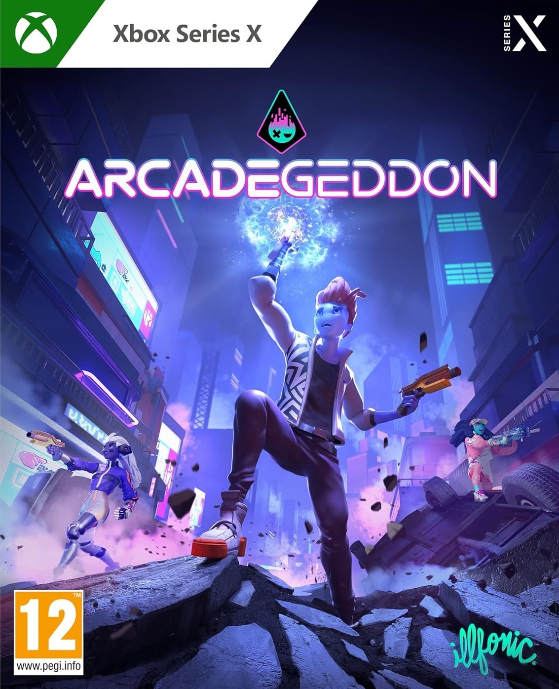 Xbox Series X Arcadegeddon cover