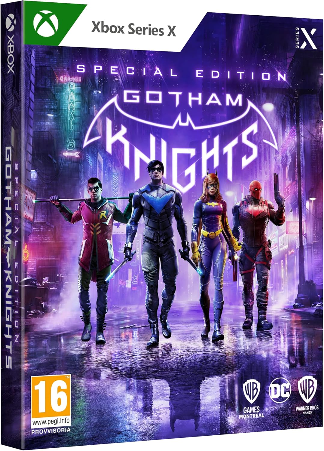 Xbox Series X Gotham Knights Special Edition обложки