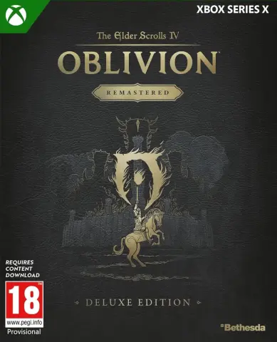 Xbox Series X The Elder Scrolls IV: Oblivion Remastered Deluxe Edition cover