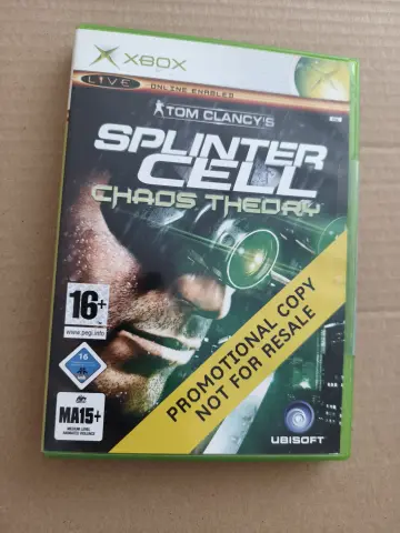 Xbox Tom Clancy's Splinter Cell: Chaos Theory Promotional Copy kaas