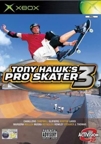 Xbox Tony Hawk's Pro Skater 3
