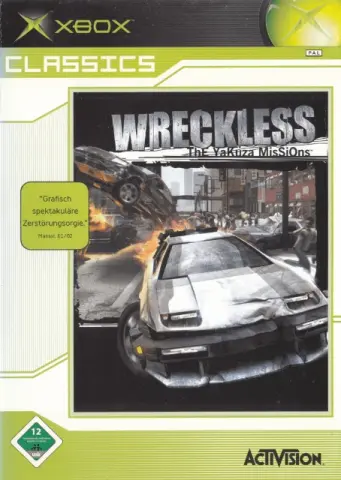 Xbox Wreckless: The Yakuza Missions kaas